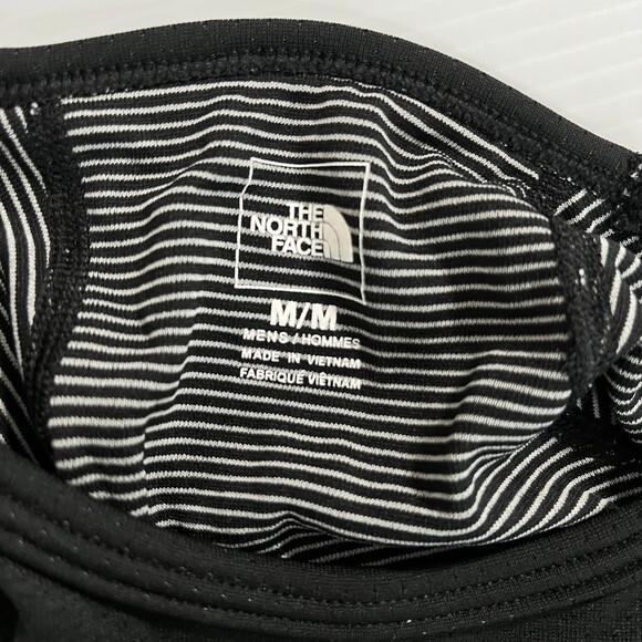 The Northface Men's Flashdry Shirt Long Sleeve Black Tee Activewear Outdoor Sz M - Picture 3 of 8